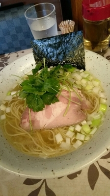「鴨そば  白  ８００円」@麺工 小烏丸の写真