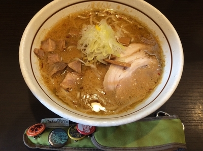 「みそらーめん」@らーめん颯人の写真