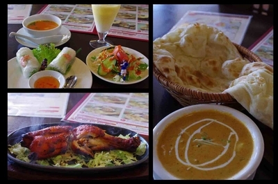 「シェフスペシャルランチセット1400円」@インド・アジア料理 ポカラの写真