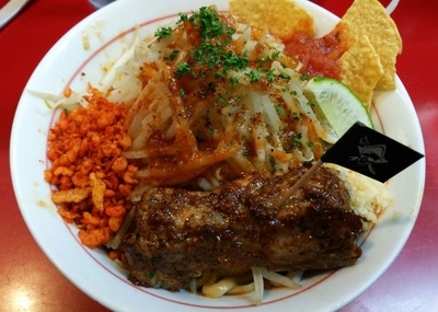 「[6周年限定]カリブの海賊　ニンニクアブラ　980円」@千里眼の写真