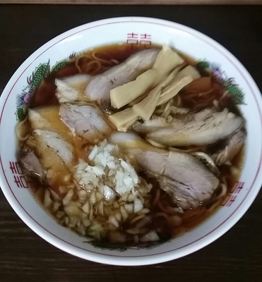 「チャーシューメン６００円」@中華そば たてしなの写真
