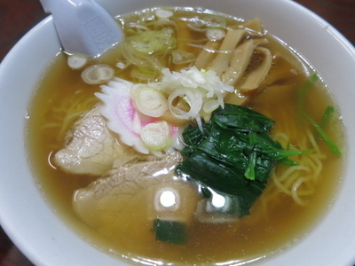 「ラーメン 540円 ＋ かきめし（大） 570円」@磯野家の写真