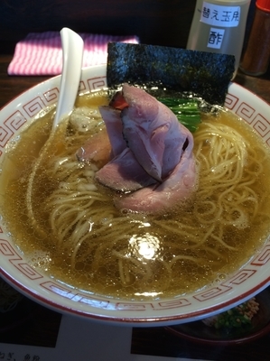 「淡麗 ＋替え玉 770＋150円」@らぁめん小池の写真