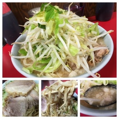 「ラーメン 小 ニンニク、アブラ、麺少なめ  700円」@ラーメン二郎 新潟店の写真
