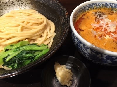 「坦々つけ麺」@自家製麺ほうきぼし 神田店の写真