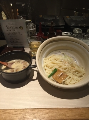 「もつつけめん」@鷄魚介 ほそ道の写真