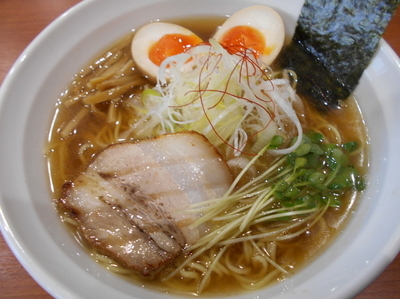 「追いにぼしラーメン750円+味玉100円」@麺厨房 武蔵の写真