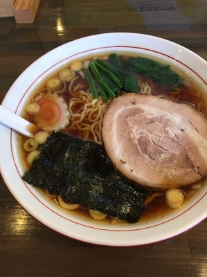 「中華そば 600円」@かまや食堂の写真