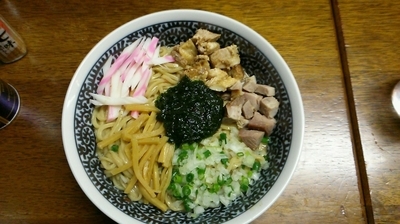 「生海苔まぜそば　850円」@良温(Ra-on)の写真