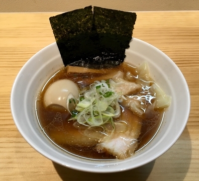 「特製醤油らーめん 1050円」@拉麺 弁tenの写真