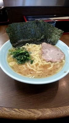 「ラーメン かため 海苔まし」@寿々㐂家の写真