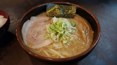 「背脂濃厚味噌」@東京背脂 銀の豚の写真