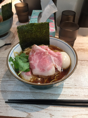 「特製四つ葉そば」@中華そば 四つ葉の写真