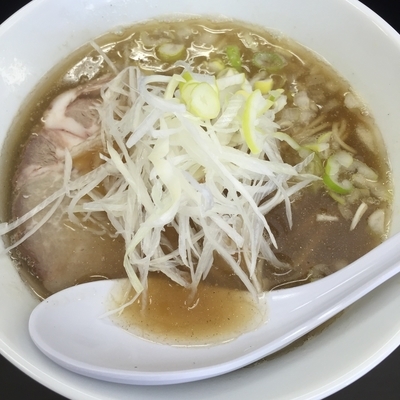 「煮干中華そば(normal)¥750＋追い玉¥200」@煮干中華そば のじじR 我孫子店の写真