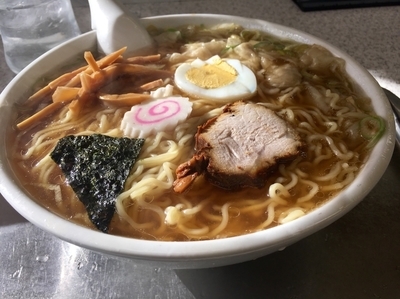 「ワンタン麺(少なめ)  ¥870」@大勝軒 秋川店の写真