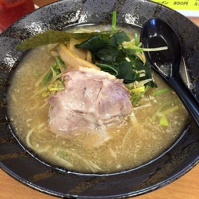 「ネギラーメン(固め コッテリ) 650円」@ラーメンショップ 壬生店の写真