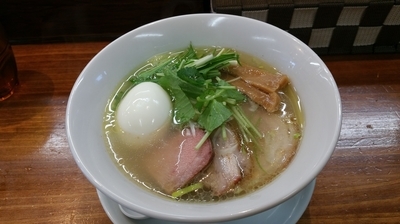「特製塩ラーメン」@塩らーめん 千茶屋の写真