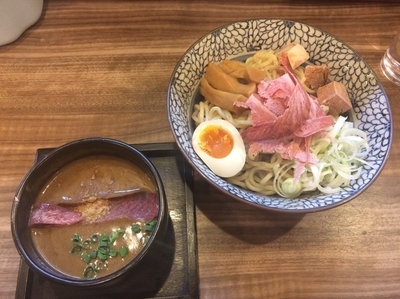 「盛智濃厚つけ麺」@らーめん盛智の写真