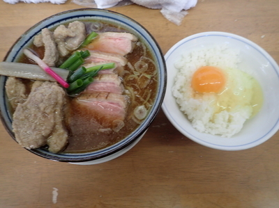 「道有楽の鴨蕎麦･･･強 Ｂ＋α」@MENYA 食い味の道有楽の写真