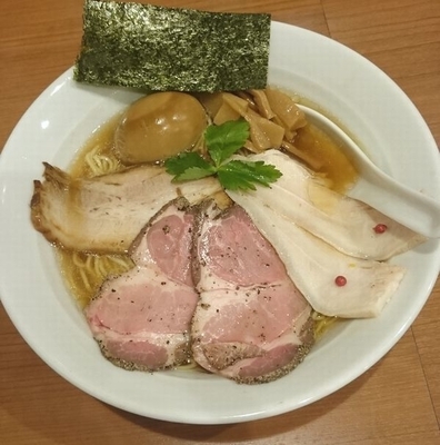 「特製醤油ラーメン」@中華そば 七麺鳥の写真