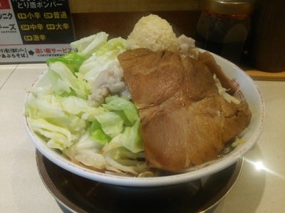 「ラーメン大盛」@DEBU SOBA REPUBLIC 北部市場店の写真