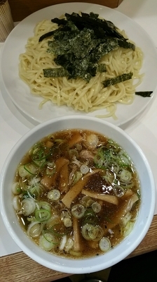 「ざるらぁめん」@らぁめん ほりうち 新橋店の写真