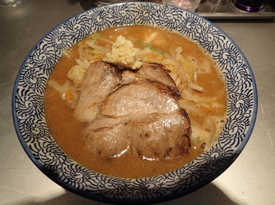 「本格！炙り味噌らぁ麺」@豚骨一燈の写真