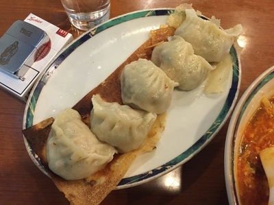 「ナマコ入り焼き餃子」@春香園の写真