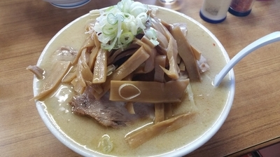 「味噌チャーシュー＋しなちく」@森田屋支店 太田店の写真