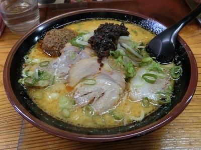 「深味噌らあめん(中辛)」@俺流らあめん・深味やの写真