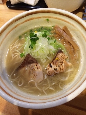 「鰤ラーメン（塩）730円」@めんや 正明の写真
