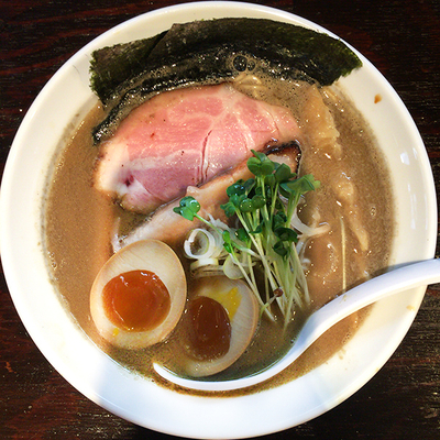 「特製濃厚煮干らーめん」@麺屋 一寸星の写真