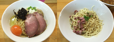 「【限定】和えソバ 500円 + 和え玉 150円」@煮干中華ソバ イチカワの写真