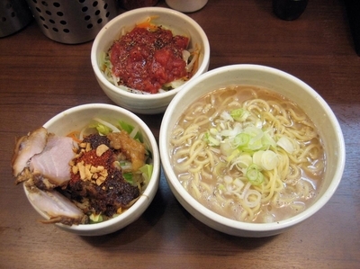 「らーめん（カラベジ）800円＋追っかけトマベジ100円」@麺処 一笑の写真