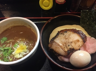 「味玉つけ麺（880円）」@濃厚宗田つけめん 麺屋縁道の写真