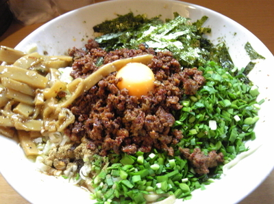 「【限定】我流豚星。台湾混ぜ蕎麦（大盛）」@豚星。の写真