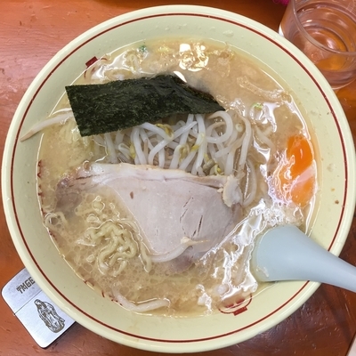 「中華そば＋生卵＋ニンニクダブル」@ホープ軒本舗 大塚店の写真