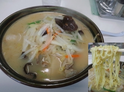 「タンメン大盛750円」@拉麺工房 肥後もっこすの写真