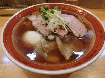 「特製中華そば」@中華そば シンジョーの写真