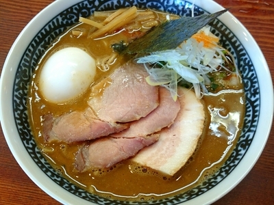 「【限定】ニボカレー拉麺 850円＋味玉」@良温(Ra-on)の写真