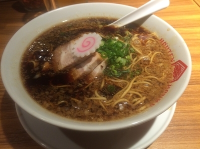 「中華そば中洲ブラック」@ホウテン食堂 奉天本家の写真