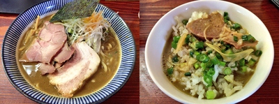 「ニボカレー拉麺 850円」@良温(Ra-on)の写真