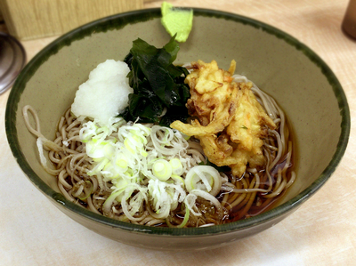 「朝そば・冷(310円)」@名代 箱根そば 秋葉原店の写真
