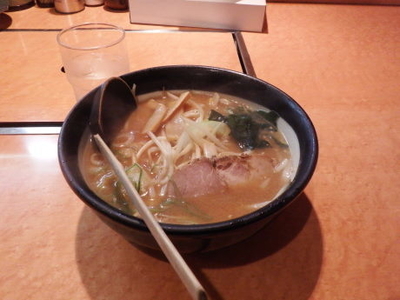 「ミニラーメン各種（みそ）」@山海亭の写真