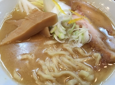 「【２周年記念限定】江戸甘味噌らーめん 銀だら搾り」@鮮魚らーめん 五ノ神水産の写真