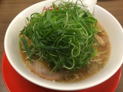 「九条ネギらーめん」@らーめん一力堂 太田店の写真