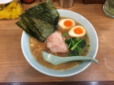 「醤油らーめん 650円+味玉 50円」@永楽家の写真