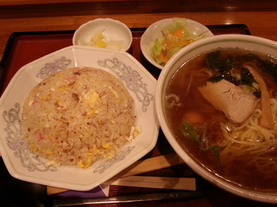 「チャーハンセットA 880円」@鳳龍の写真