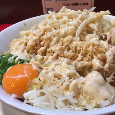 「まぜそば」@用心棒の写真