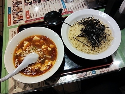 「マーボーつけ麺」@ラーメン王の写真